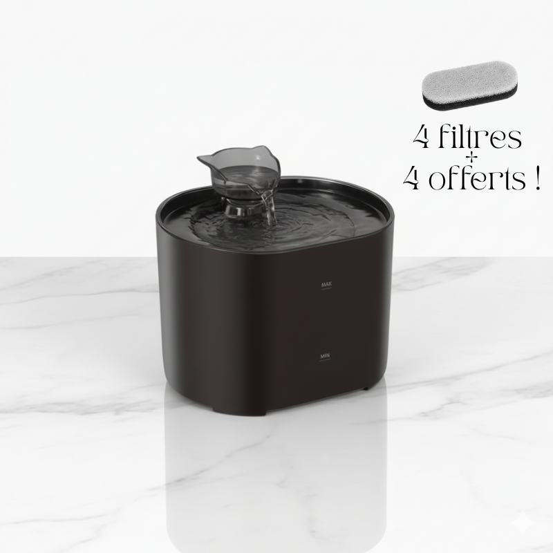 Fontaine à Eau Chat 2,2 L – USB & Filtres