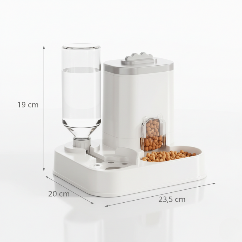 DuoFlow – Station Repas & Hydratation 2 en 1