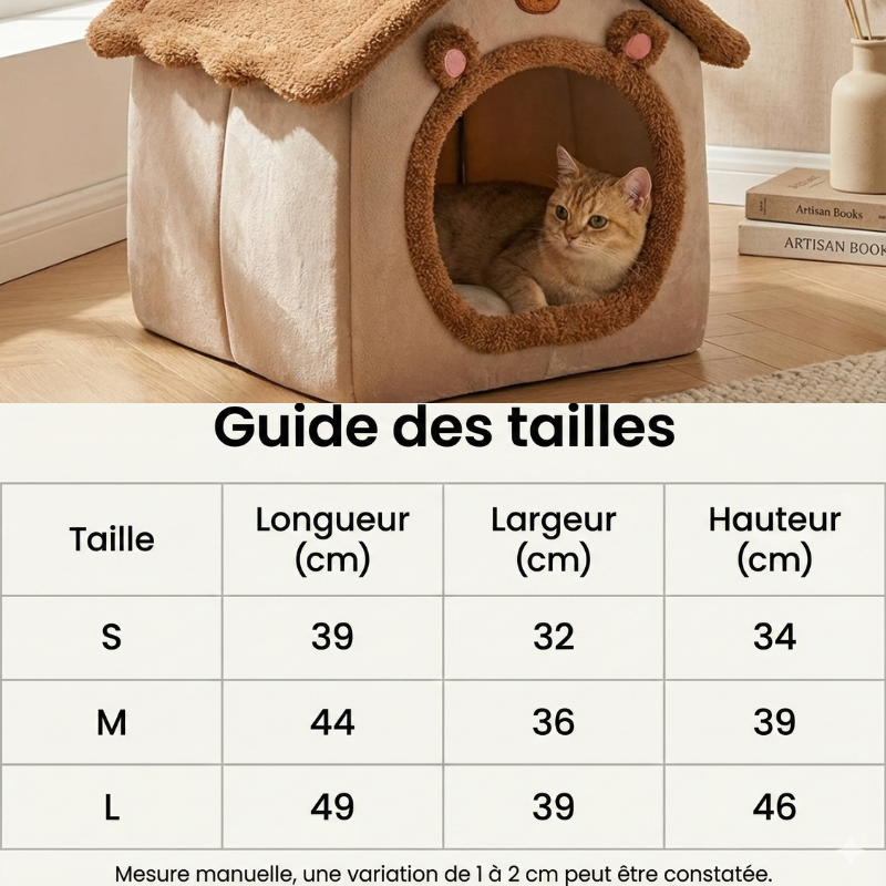 Katzenkorb / Katzenhaus – Waschbares & Komfortables Kuschelbett