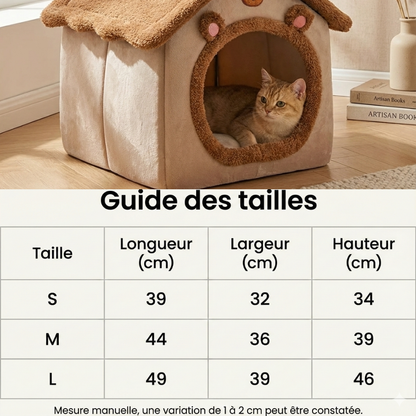 Katzenkorb / Katzenhaus – Waschbares & Komfortables Kuschelbett